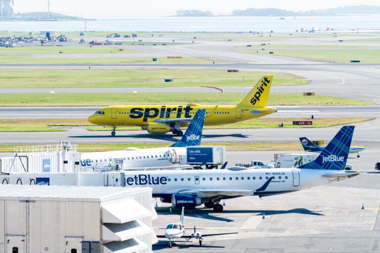 Read more about the article JetBlue suggests merger agreement with Spirit could be terminated