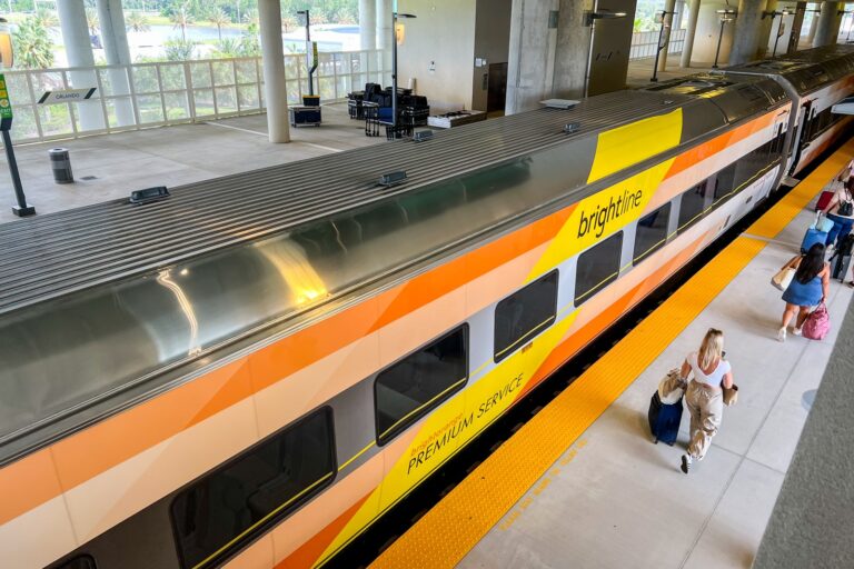 Read more about the article Brightline could soon announce newest station in Florida