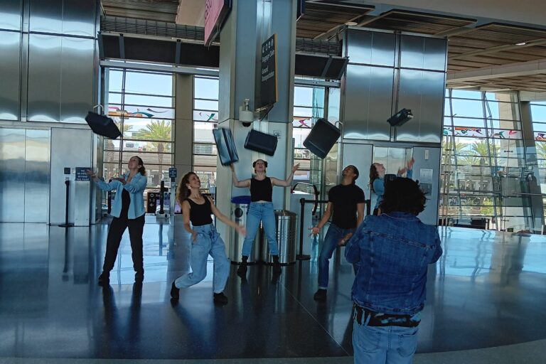 Read more about the article Landing at San Diego’s airport: Percussive dance performance inspired by the passengers