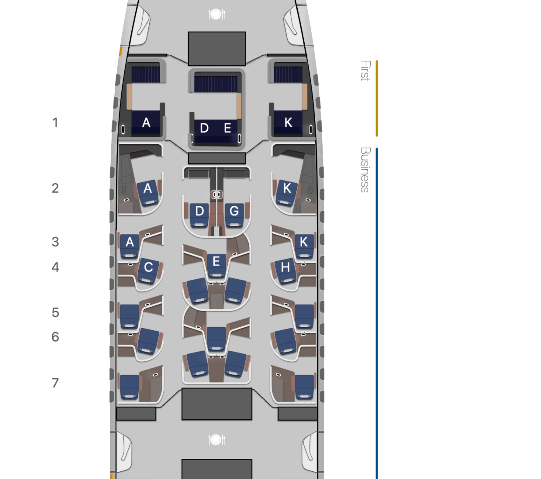 You are currently viewing Where is the best seat on the airplane? How to read an aircraft seat map